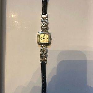 Brighton style Geneva watch. Stainless steel back.